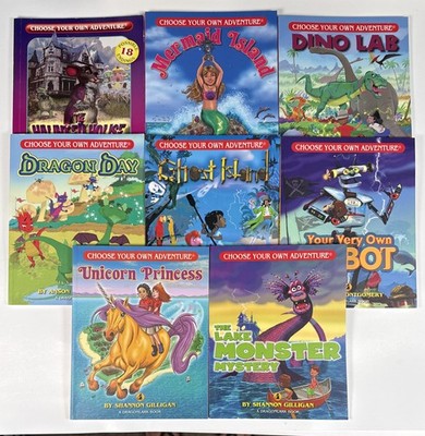 CHOOSE YOUR OWN ADVENTURE Dragonlark Books CYOA Kids Lot 8