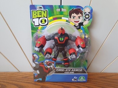 OMNI-KIX ARMOR FOUR ARMS Figur Actionfigur BEN 10 Giochi Preziosi