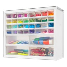 36-Drawer Small Parts Organizer for Tools, Hardware, Electronics, and Crafts