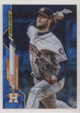 2020 Topps Chrome Sapphire Edition League Leaders Gerrit Cole #2 0l4h