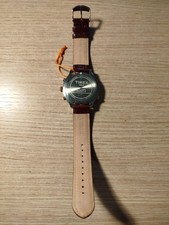 Timex Orologio Digitale al Quarzo Uomo con Cinturino in Pelle TW4B287009J