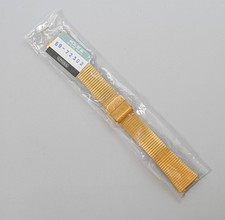 NOS Citizen Men's Gold Tone 18mm Bracelet Band 59-72302 for LCD Watches 1806H 