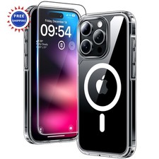 iPhone 16 Pro Max Case TAURI MagSafe Compatible Shockproof Slim Magnetic Clear