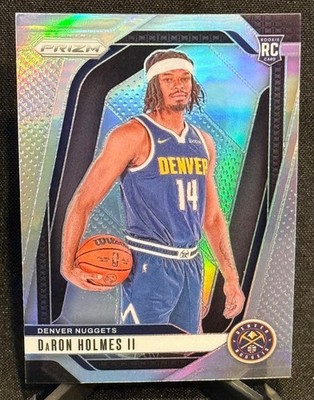 2024-25 Panini Prizm NBA DaRon Holmes II #235 RC Denver Nuggets Silver Prizm