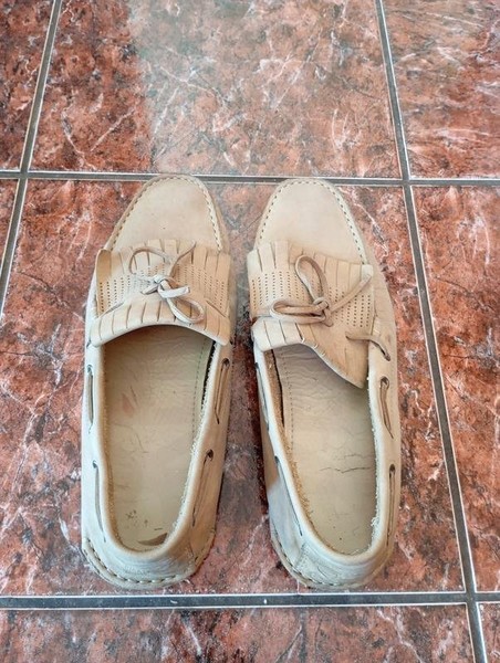 Men Dirk Bikkembergs Loafers Beige Leather 42