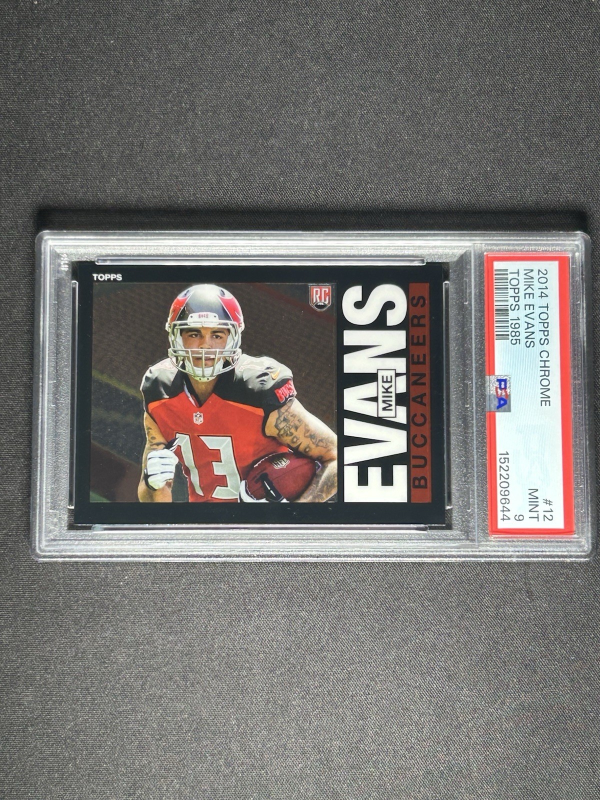 2014 Topps Chrome - Mike Evans Rookie RC #12 TOPPS 1985 - PSA 9