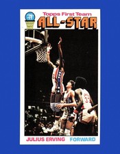 1976-77 Topps Set-Break #127 Julius Erving NM-MT OR BETTER *GMCARDS*