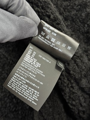 ℳ Prada x RAF Simons - Shearling Suede 3D Pocket Hooded Bomber