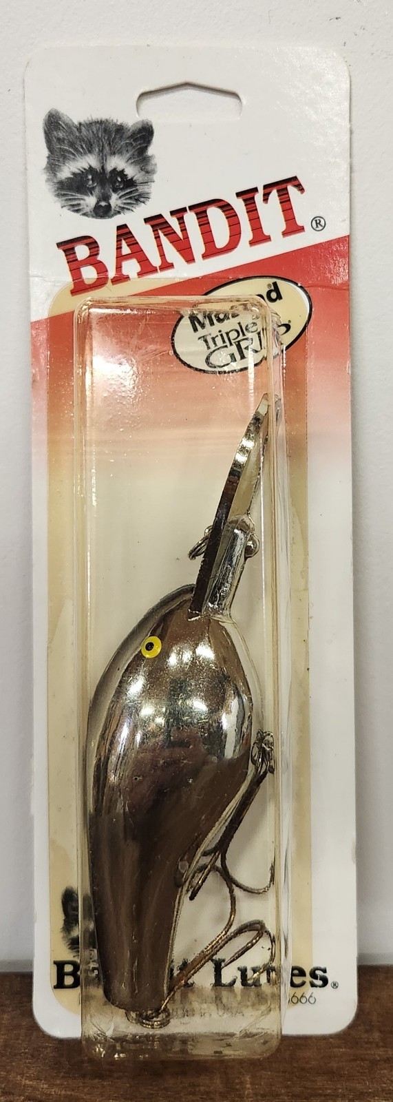 Pre Pradco Bandit 400 Series Crankbait In Chrome/Black