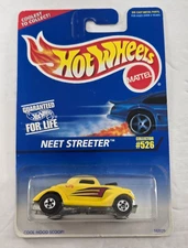 New - 1996 Hot Wheels Collector #526 NEET STREETER - Yellow - New In Package 