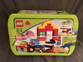 LEGO 5488 Duplo Ultimate Farm Building Set 2009 Ages 2-5 101 Pieces NIB