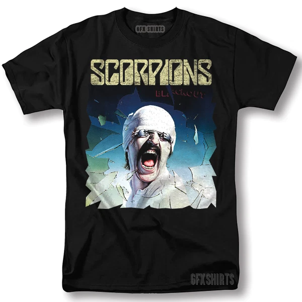 scorpions blackout shirt products for sale | eBay