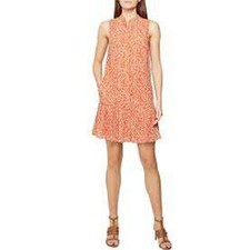 Reiss Nia Polka Dot Drop Waist Dress 8