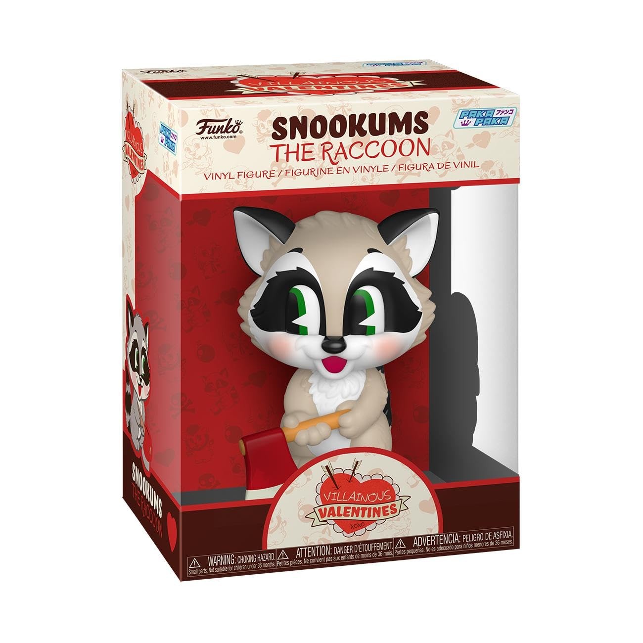 Funko Vinyl Figure Villainous Valentines - Raccoon - Vinyl-Sammelfigur - Gesche 2990₽