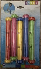 Intex Under Water Dive Sticks for Pool 5 in Set New cover Is little Bit Worn 