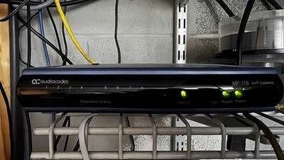 AudioCodes Mediapack Analog VoIP Gateway MP118 8 FXS MP118/8S/SIP/EL