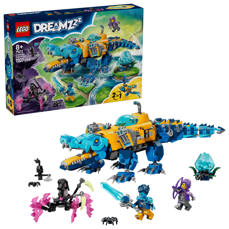 Lego Blu Krokodil-U-Boot (71512, Dreamzzz) - Immagine 3