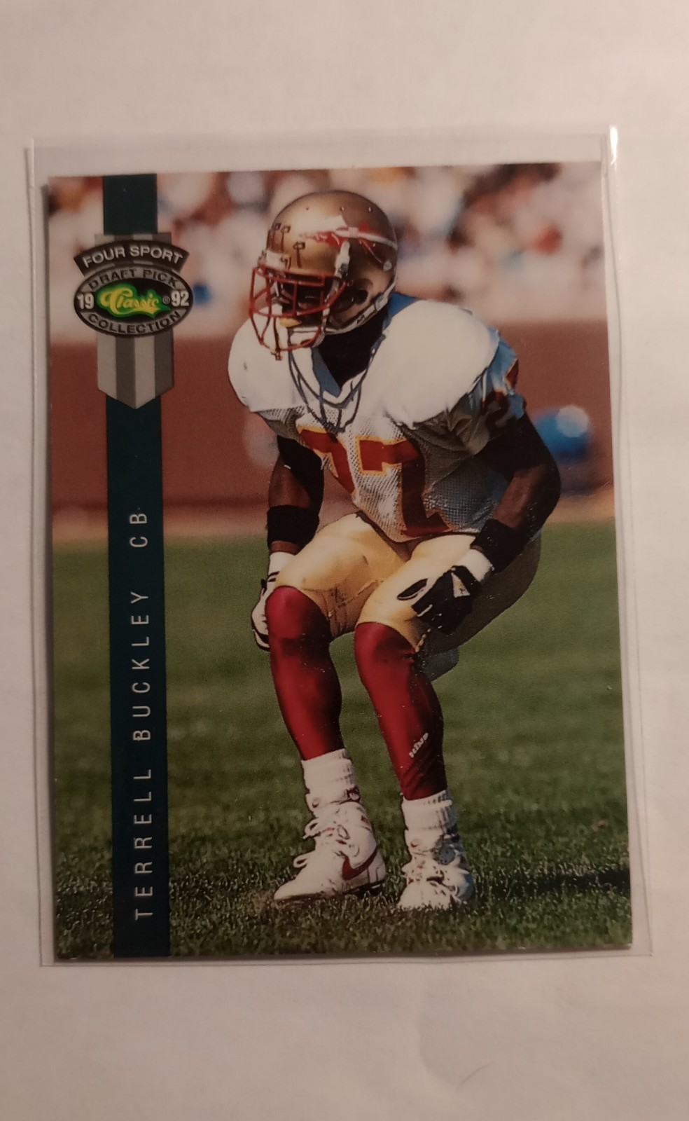 1992 Classic Four Sport Draft Pick Collection - Terrell Buckley #127(RC) Packers