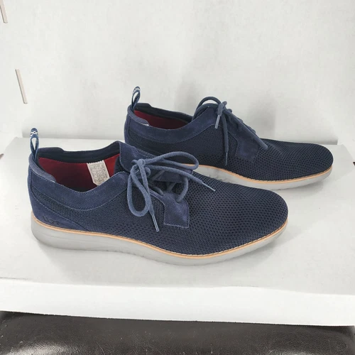 UGG Scarpe Uomo Taglia 14 Energ Treadlite 1106993 Blu Mocassini Sneakers Comode