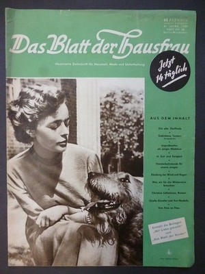 Das Blatt der Hausfrau. 61. Jahrg. Heft Nr. 14. 1950. Berlin-Wiesbaden. - Ohne S