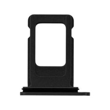 Single Sim Card Tray for iPhone 11 - Black