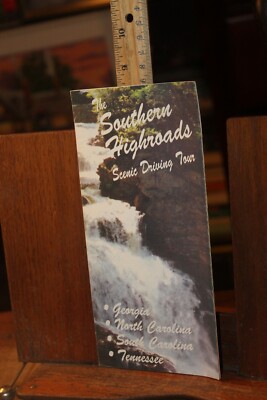 Vintage 1995 The Southern Highlands Driving Tour Brochure GA TN NC SC