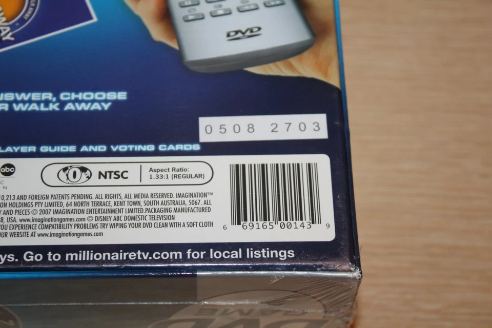 Who Wants To Be A Millionaire? DVD Game w/ Host Meredith Viera NEW SEALED  - Image 3 of 4