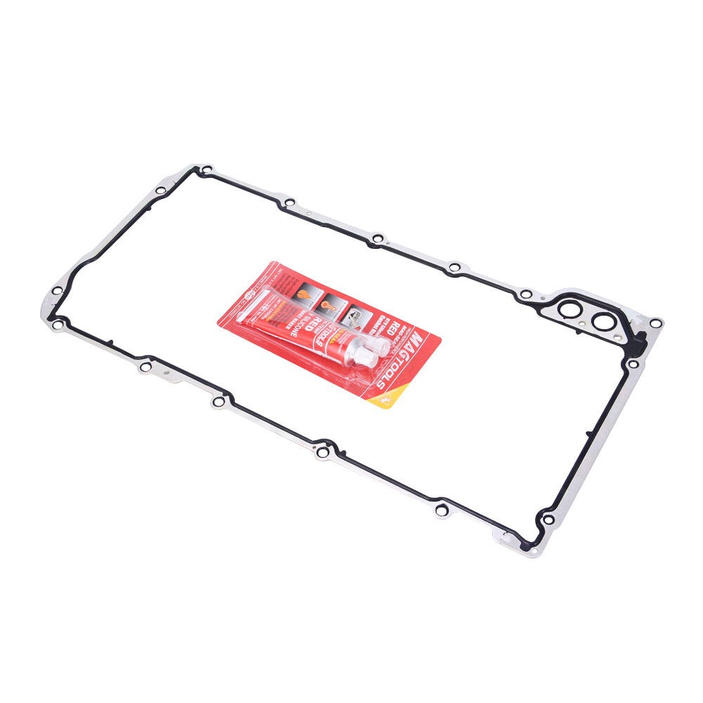 Oil Pan Gasket Fit 97-15 Buick Cadillac Chevrolet GMC Hummer 4.8L 5.3L 6.0L 6.2L - Foto 9