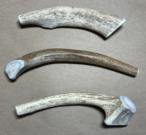 3 PACK - ANTLER MAN® Premium Small Dog / Puppy Size Deer Antler Chews - Picture 2 of 9