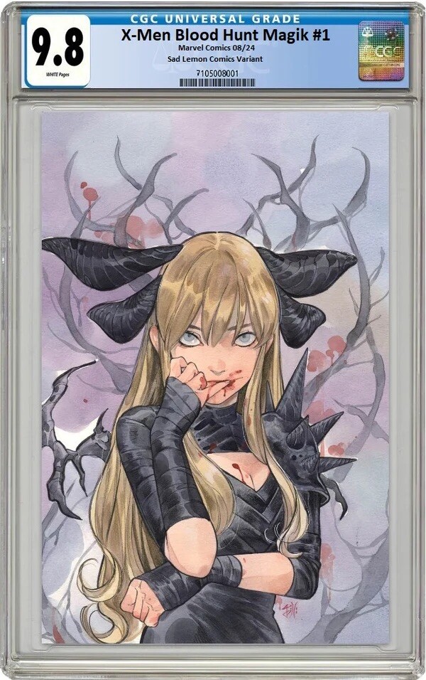 X-MEN BLOOD HUNT #1 桃桃子先生 バージンバリアント　+3冊 X-MEN: BLOOD HUNT - MAGIK 1 PEACH MOMOKO VIRGIN VARIANT