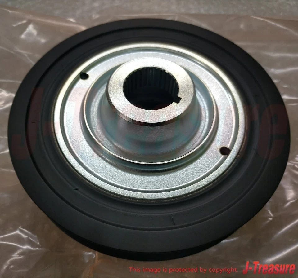 HONDA ACCORD PRELUDE 1993-2001 H22A Genuine Crankshaft Pulley 13810-P13-003 OEM - Imagem 2 de 4