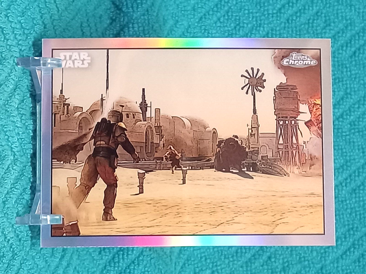 Star Wars The Mandalorian コンセプトアートカード 10 2022 Topps Chrome Star Wars The Mandalorian Concept Art Card