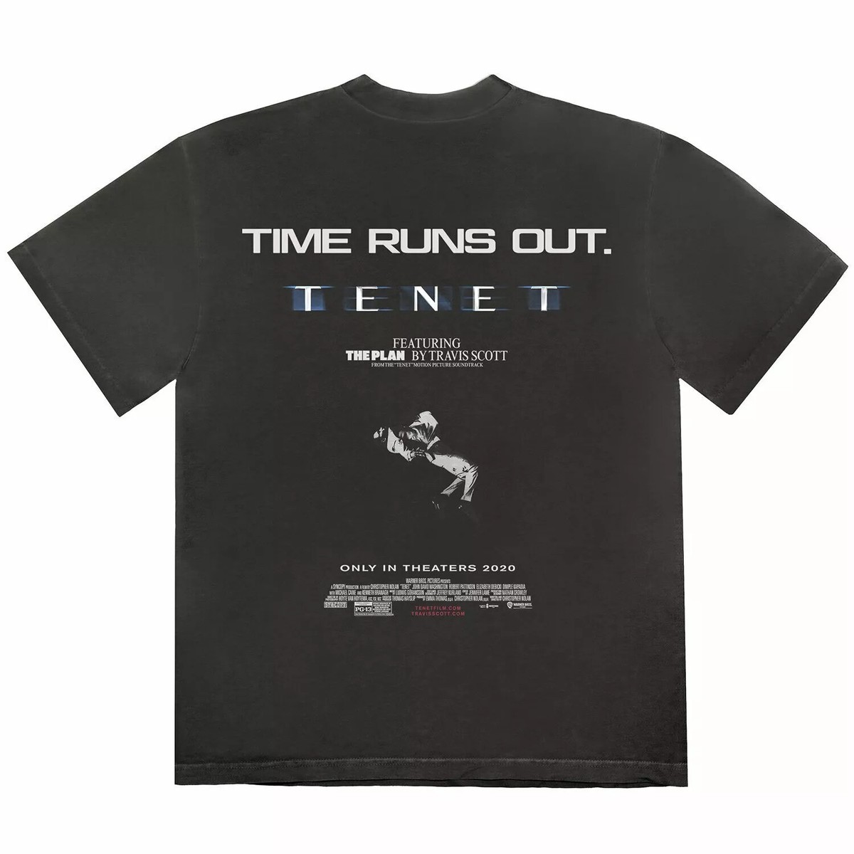 Travis Scott Cactus Jack Tenet - Time Runs Out Tee (CJTN-SS01