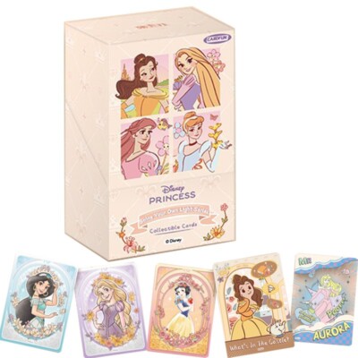 Disney Princess Shining Self Collection Card Box Cinderella Snow White Gift TOY