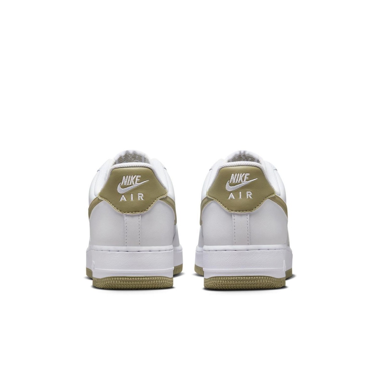 Nike Air Force 1 '07 Low White Neutral Olive FJ4146-110 US Men's