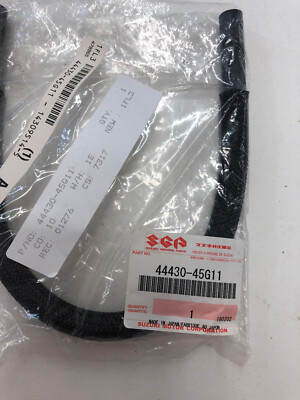 NOS OEM Genuine Original Suzuki Motorcycle P/N 44430-45G11 Hose