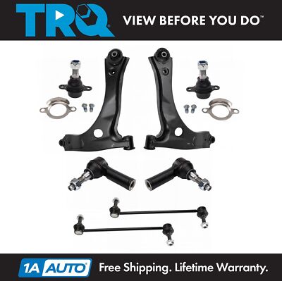 TRQ Front Steering & Suspension Kit For Ford Transit 2015-2019 – Control Arms, Tie Rods, Sway Bar Links