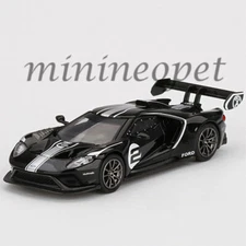 MINI GT MGT00297 FORD GT MK II #2 1/64 DIECAST MODEL CAR SHADOW BLACK
