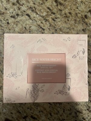 The Face Shop Rice Water Bright Light Face Cleansing Foam & 3 Piece Set
