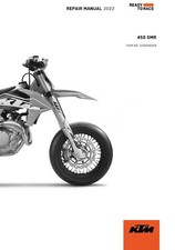 KTM Service Workshop Shop Repair Manual Book 2022 450 SMR