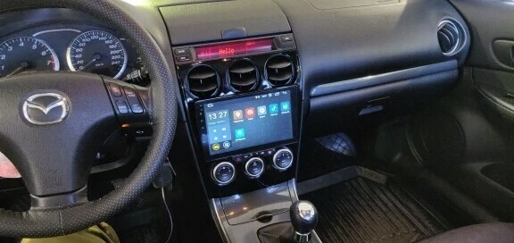 NAVEGADOR GPS 2 DIN ANDROID MAZDA 6 2002_2008, lcd 10 pulgadas - Imagen 2 de 4