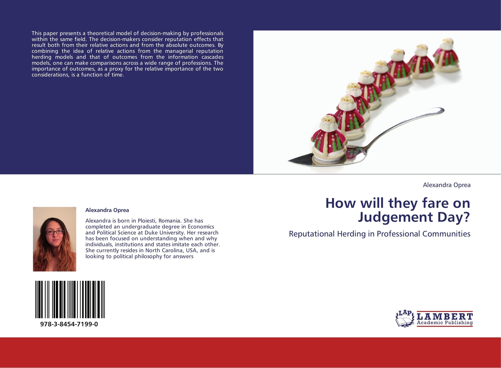 Thumbnail - Alexandra Oprea | How Will They Fare On Judgement Day? | Taschenbuch |