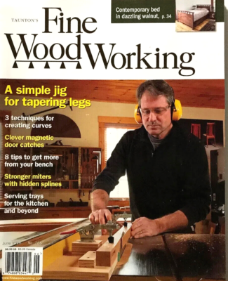 Fine Woodworking Magazine June 2018 Simple Jigs Techniques For