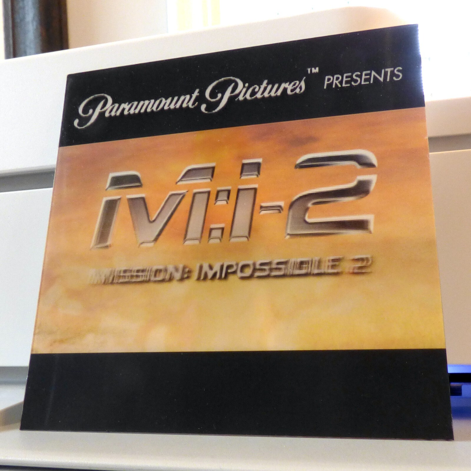 MISSION IMPOSSIBLE 2 2000 ORIGINAL LENTICULAR MOVIE CARD TOM CRUISE