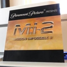 MISSION IMPOSSIBLE 2 2000 ORIGINAL LENTICULAR MOVIE CARD TOM CRUISE