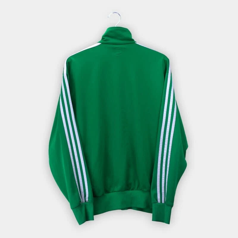 Mens green adidas shop tracksuit top