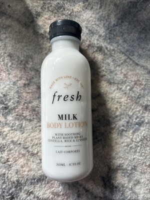 Fresh Milk Body Lotion w/ Milks, Centella, Rice, & Linseed 2.5oz/75ml, BRAND NEW