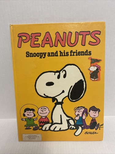 Vintage 1973 Peanuts Comic Book “the Love Of Snoopy” By Schulz Hardcover - 第 1/7 張圖片