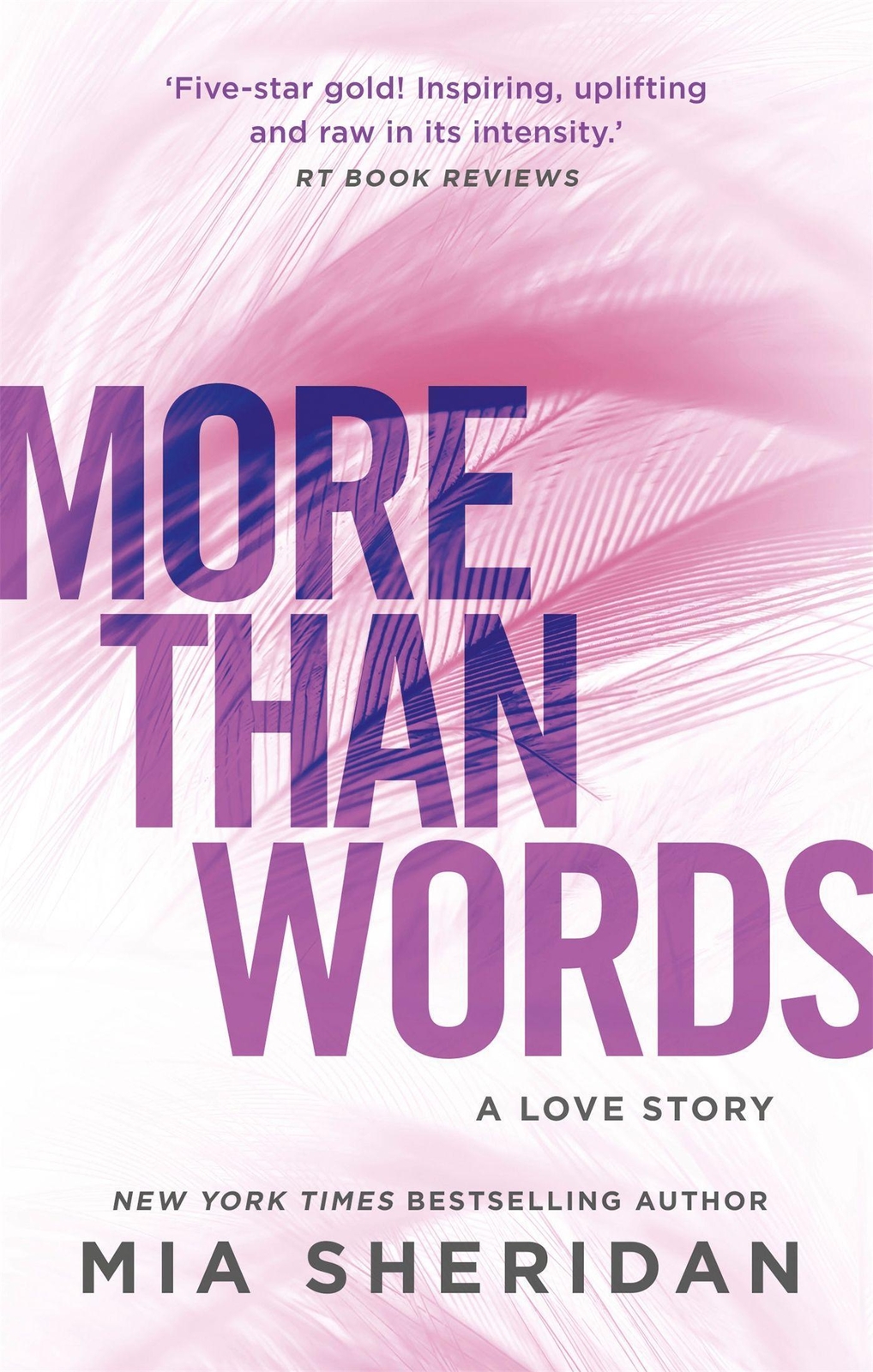 Thumbnail - More Than Words | A Gripping Emotional Romance | Mia Sheridan |