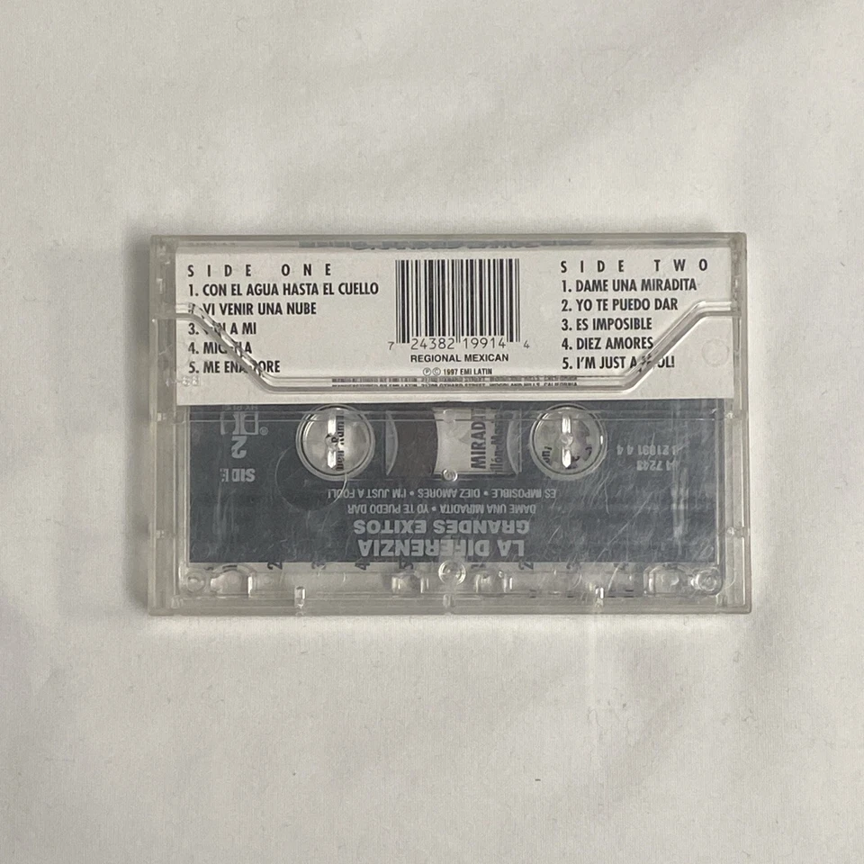 LA DIFERENZIA - GRANDES EXITOS (1997 Cassette) - Image 2 of 4
